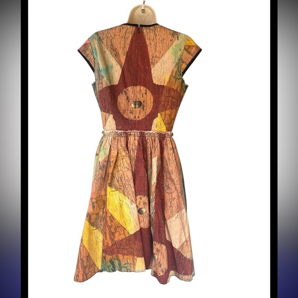 Making the Cut Season 2 Gary Winning Dress S Carnival Patchwork Designer Piece - Picture 5 of 10